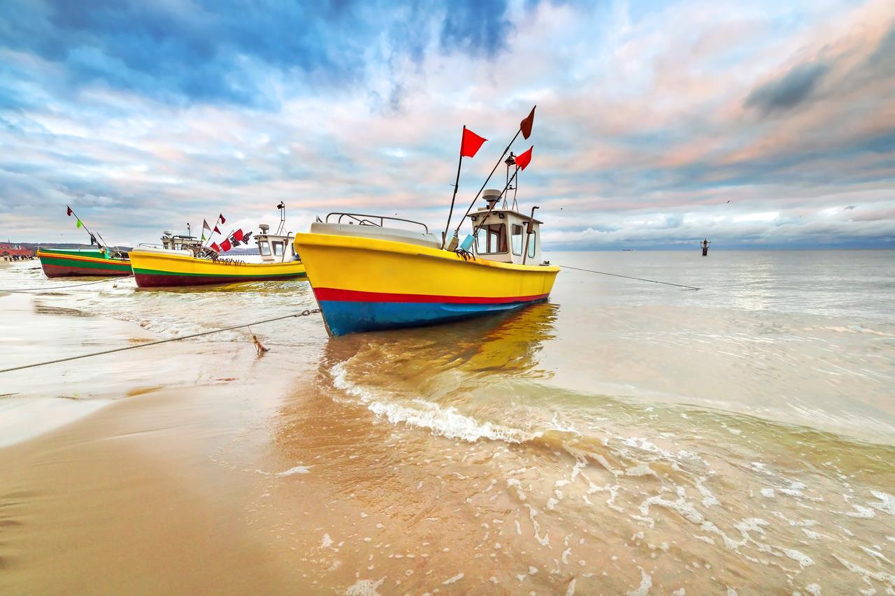 Апартаменты La Isla Bonita Гданьск Экстерьер фото
